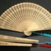 {Weddings} Product of the Day: Genuine Sandalwood folding fans with a natural subtle sandalwood scent
