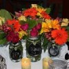 {DIY Daily} Mason Jar Chalkboard Vases